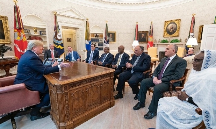 ترامب يلتقى الوزراء المشاركين فى اجتماعات سد النهضة بواشنطن