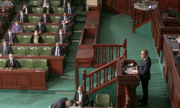 البرلمان التونسي يوافق على التعديل الوزاري فى حكومة المشيشى