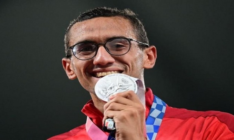 أحمد الجندي يتوج بفضية الخماسي الحديث في أولمبياد طوكيو