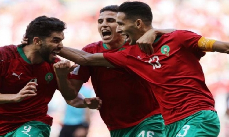 المغرب يتأهل لربع نهائي كأس العرب بعد رباعية نظيفة فى الأردن