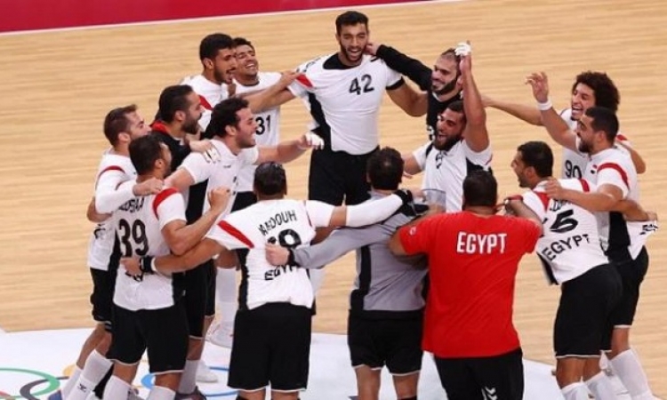 منتخب مصر لليد يواجه مقدونيا الشمالية غداً فى نصف نهائى ألعاب البحر المتوسط
