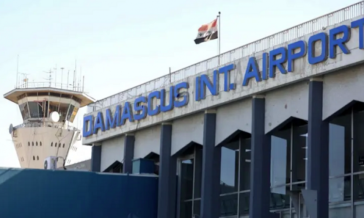 مطار دمشق الدولي يعود للعمل بعد تعطله جراء قصف إسرائيلي فجر اليوم