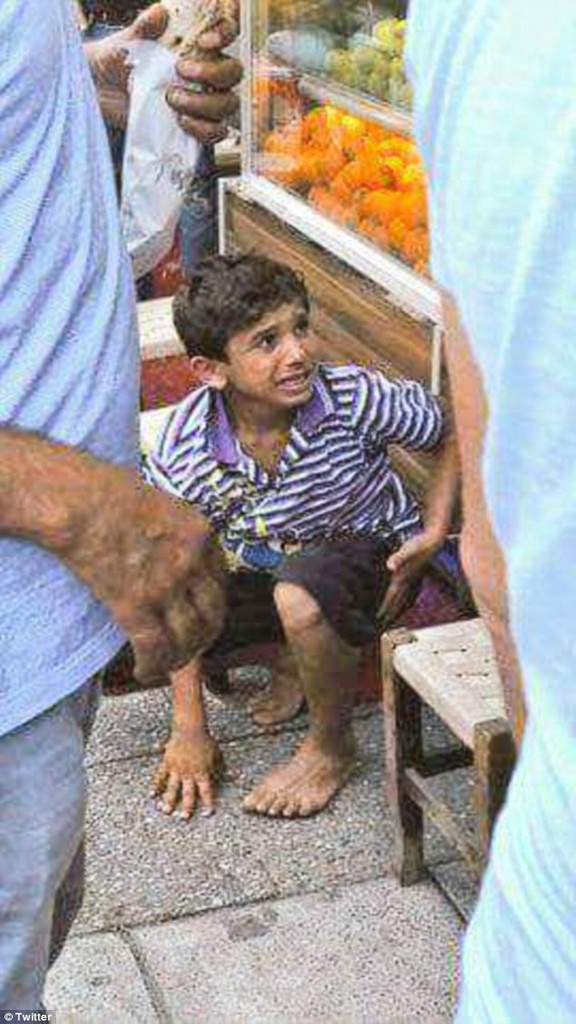 الطفل السورى