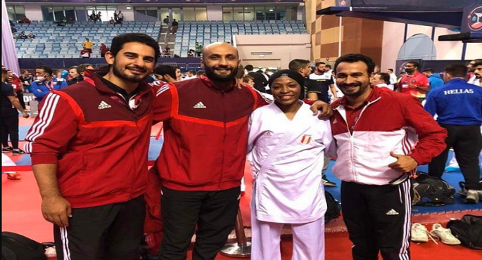 أحلام يوسف تحرز أول ميدالية ذهبية لمصر والعرب في بطولة العالم للكاراتيه